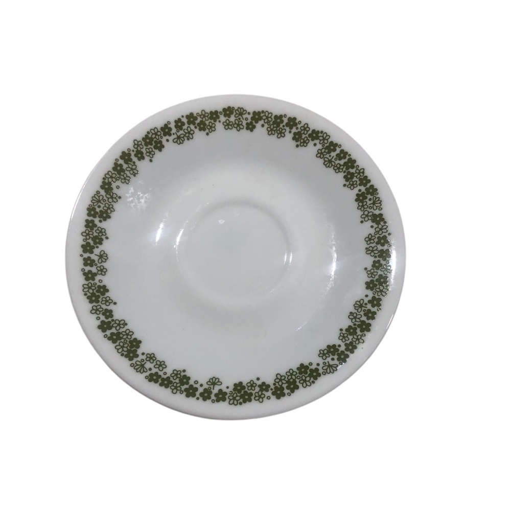 Vintage Corelle By Corning Crazy Daisy Spring Blossom Saucer 6” Replacement
